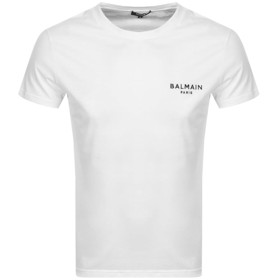 Alternative Image for ProductBalmain Logo T Shirt White1